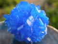 Chalkantyt Doskonałe Kryształy! Electric blue