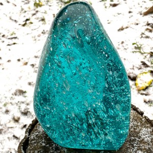 Kamień ATLANTYDY  13230 ct Andara Kryształ Wielki Obelisk Ane\'la Oceaniczny błękit Atlantów